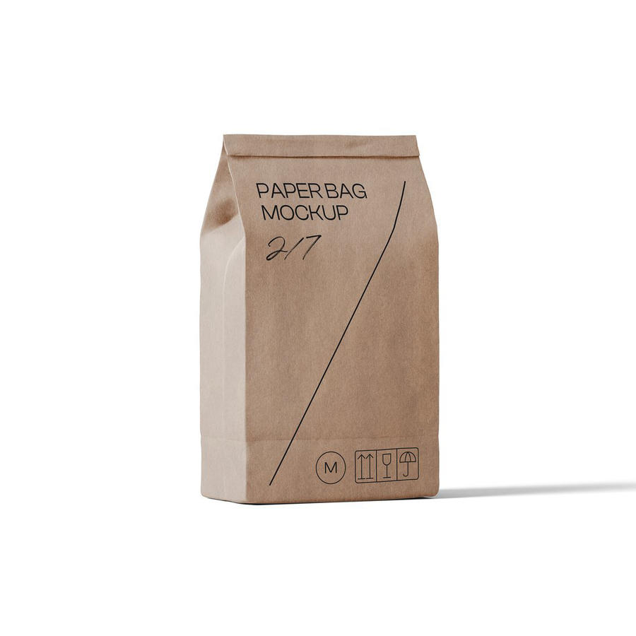 手提纸带外卖包装袋样机 (17)