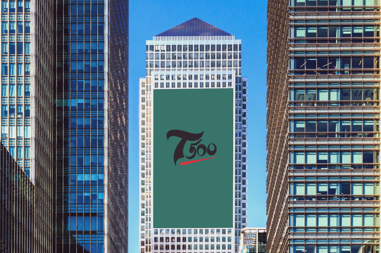 大型户外广告牌高层楼体广告样机 (11)