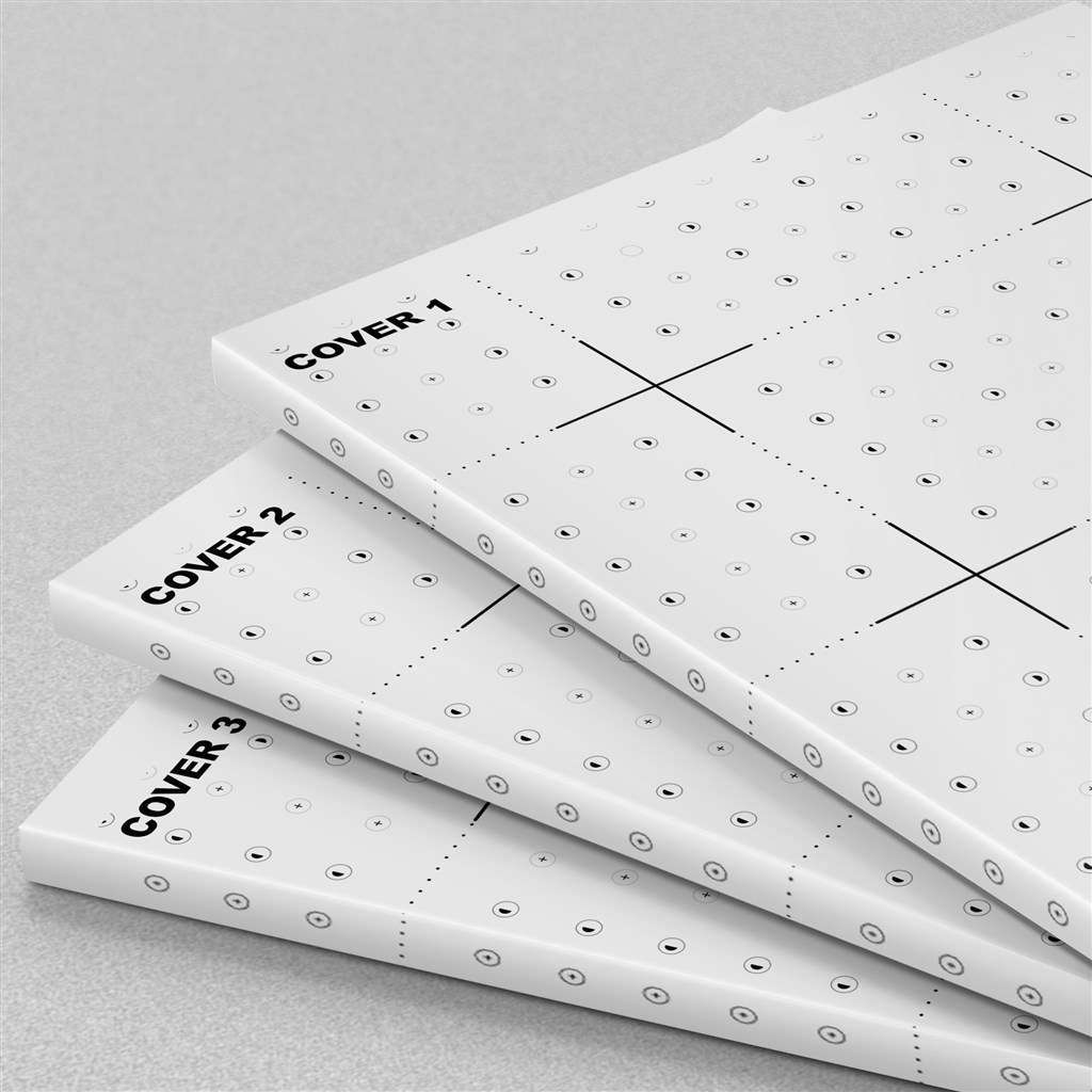 叠放书本刊物展示样机