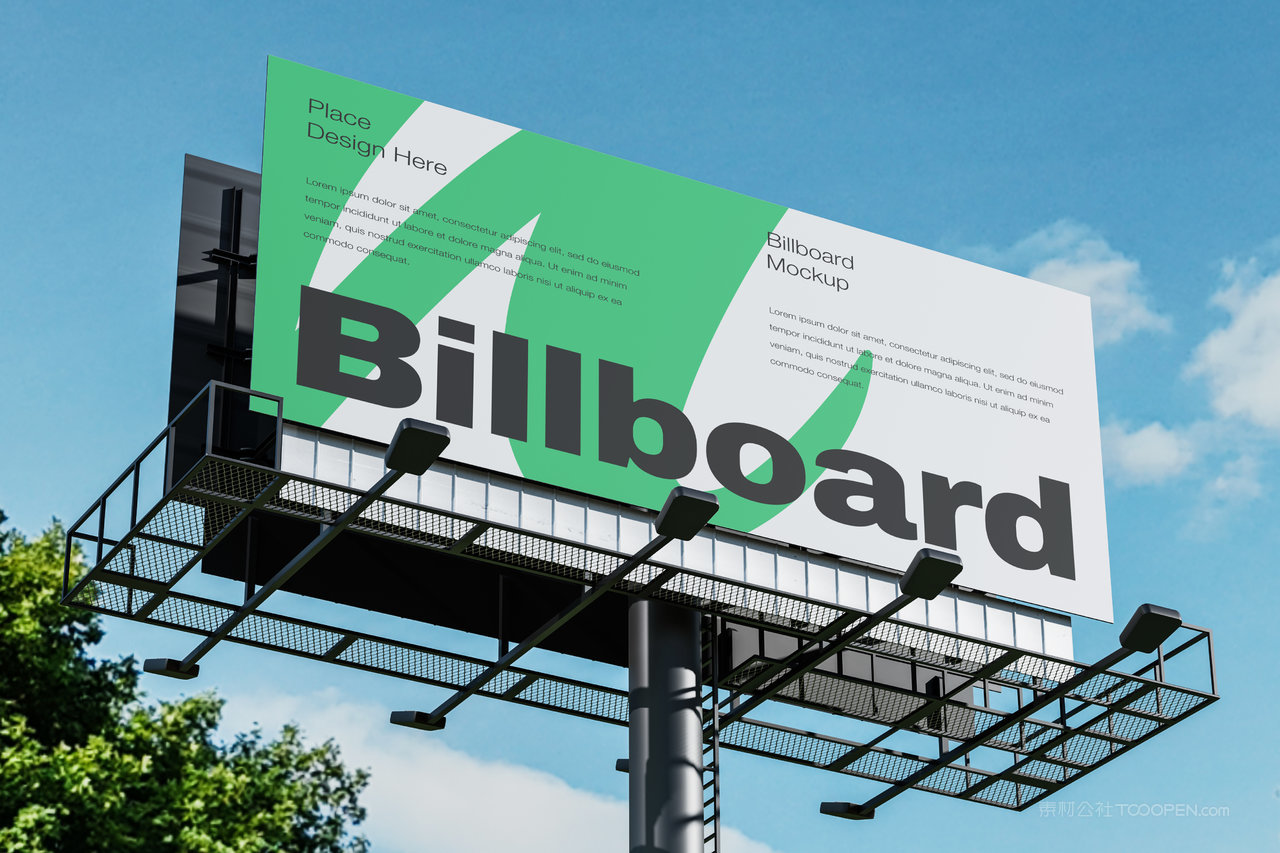 广告牌广告位样机