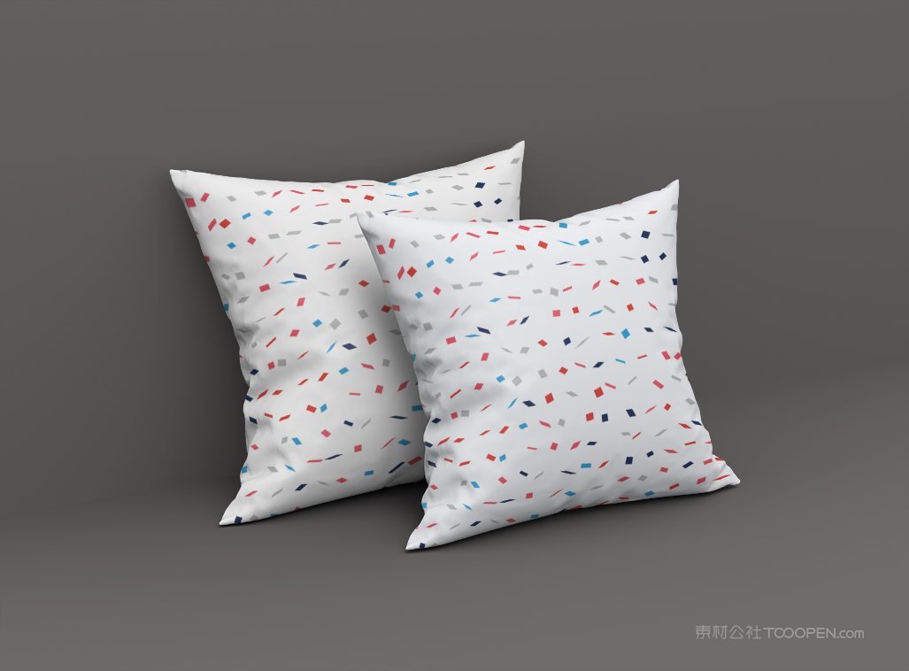 枕头抱枕图案定制产品包装样机 (5)