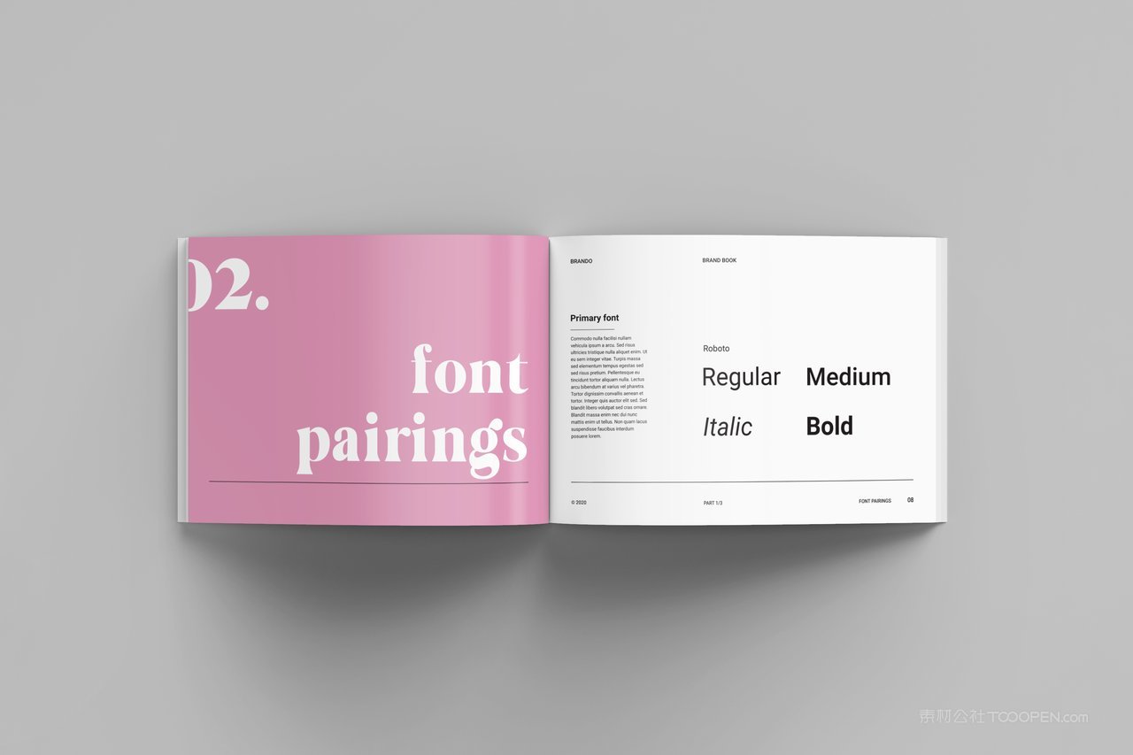 a4画册杂志设计展示样机 (12)