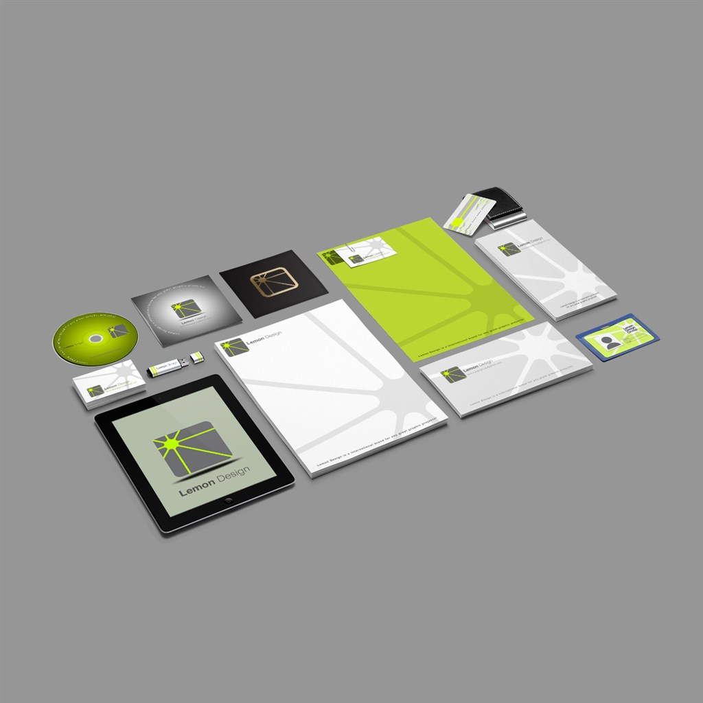 广告设计公司vi样机