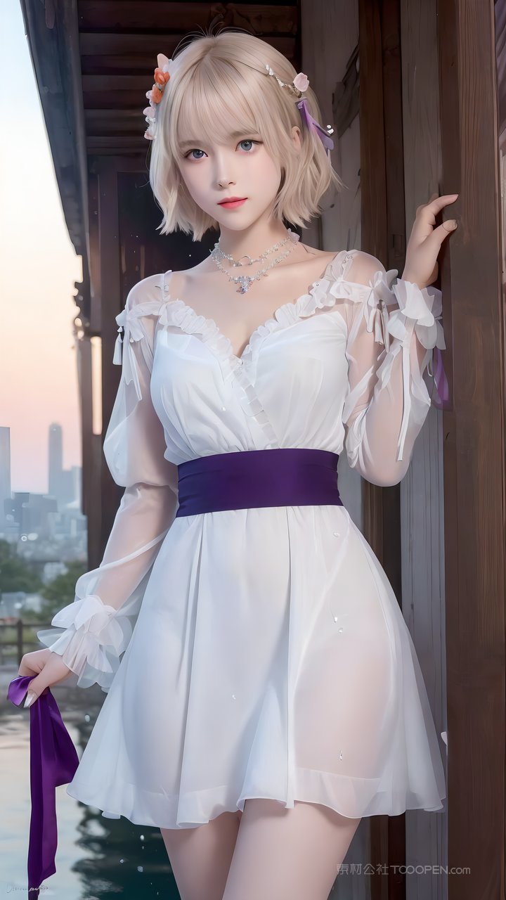 4k超高清极品成熟ai性感美女户外游玩艺术照片