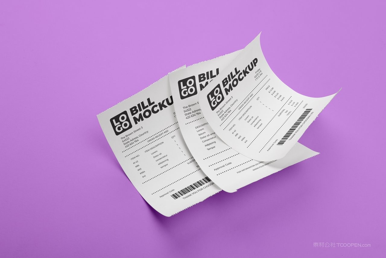 【1951期】购物小票样机 (7)