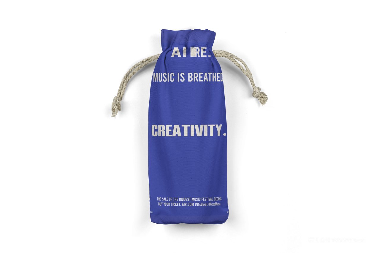 品牌VI形象展示样机袋子