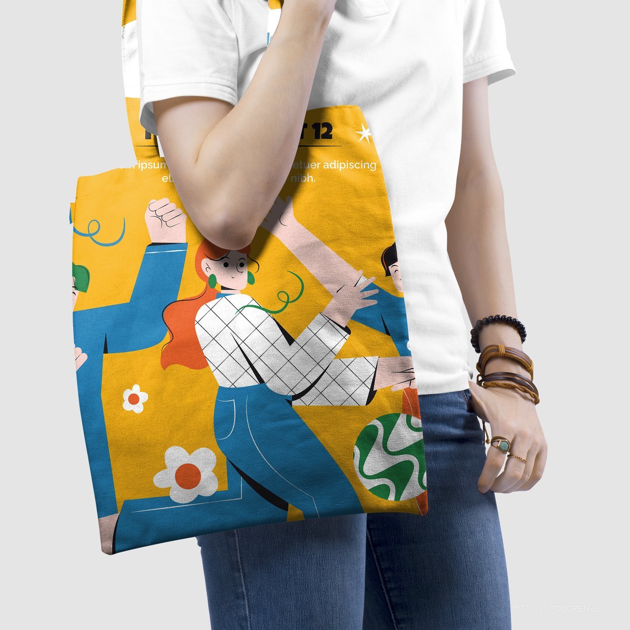 文创生活周边衍生品品牌vi形象展示样机 (4)