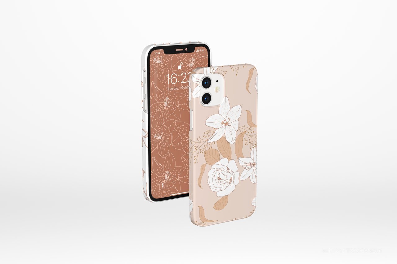 iphone12手机壳贴图ps样机 (20)