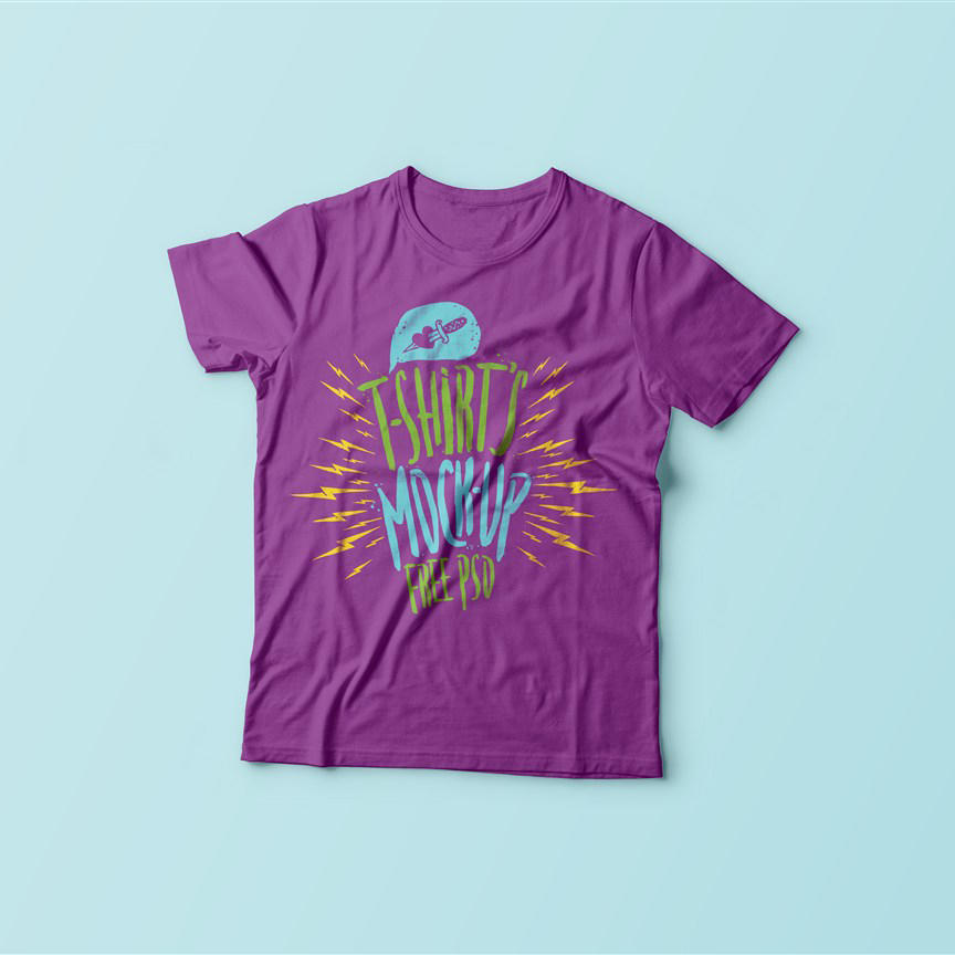 T-Shirt服饰样机模板