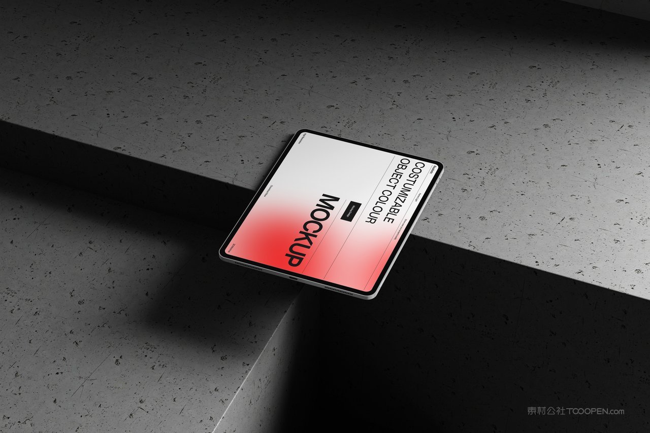 简约平板电脑样机