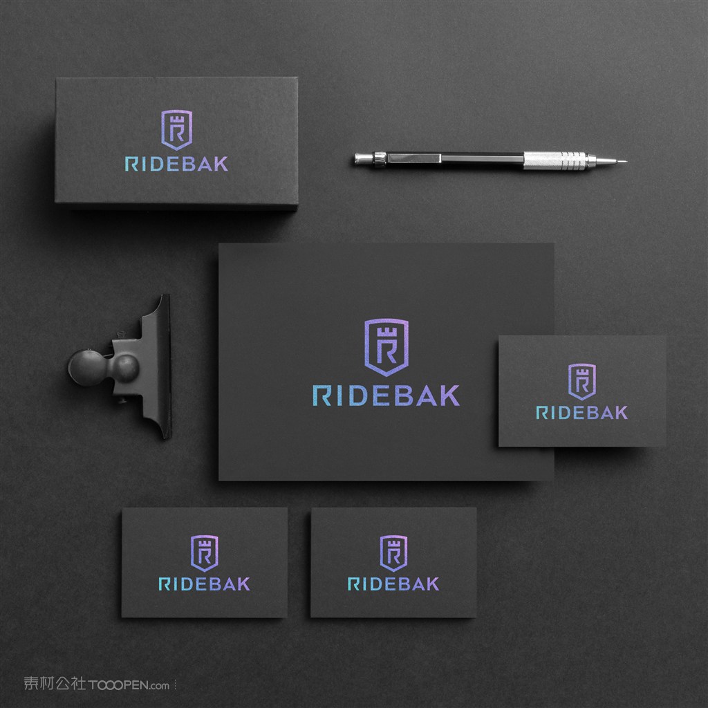 轻奢高端vi贴图模板