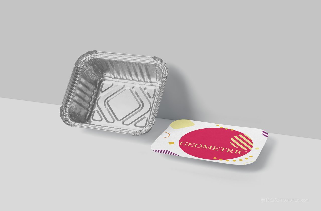 【1984期】锡箔纸外卖打包盒样机 (11)