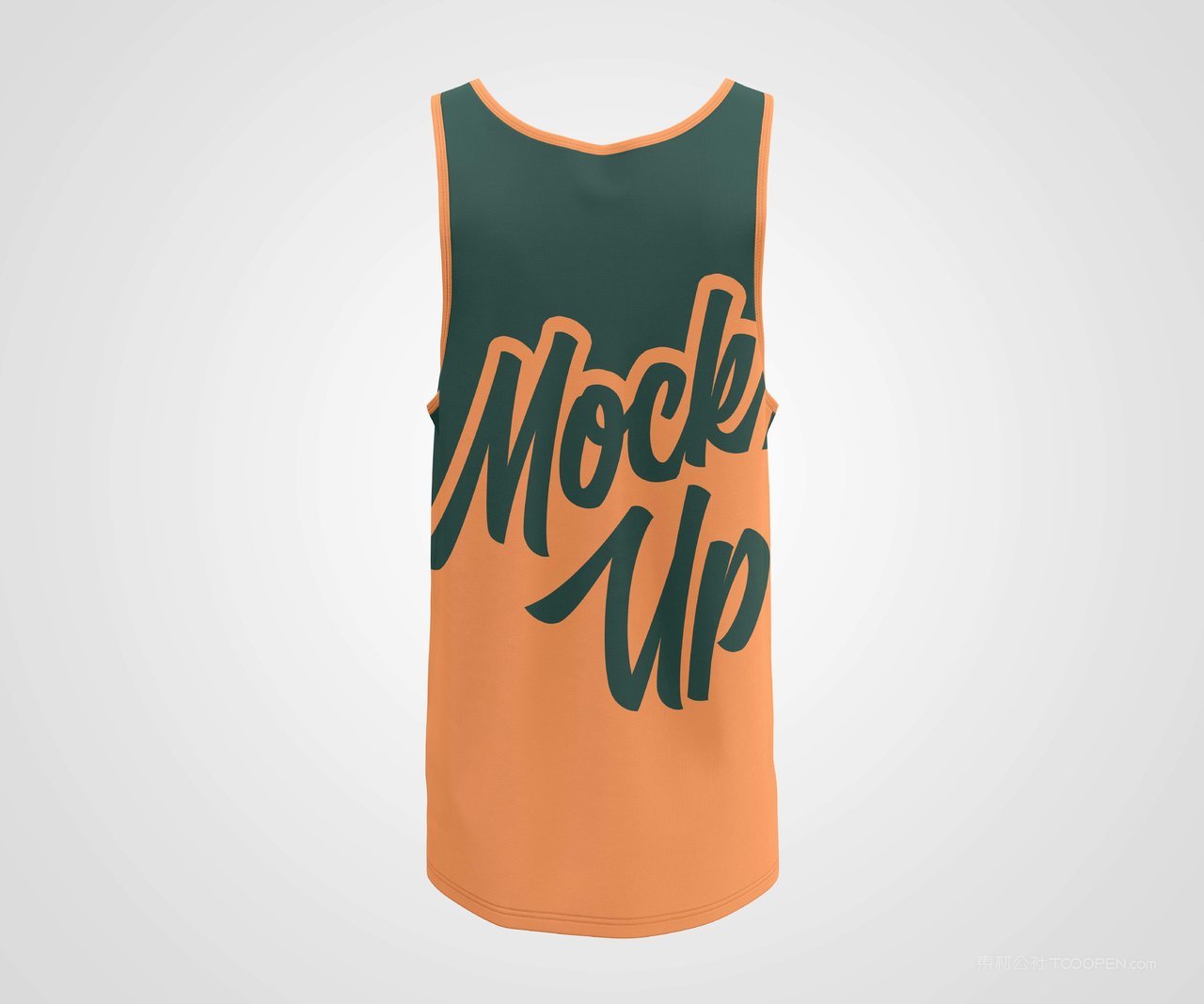 男士无袖背心样机