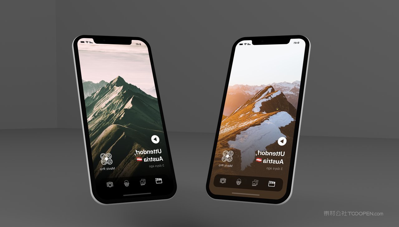 智能手机样机psd模板