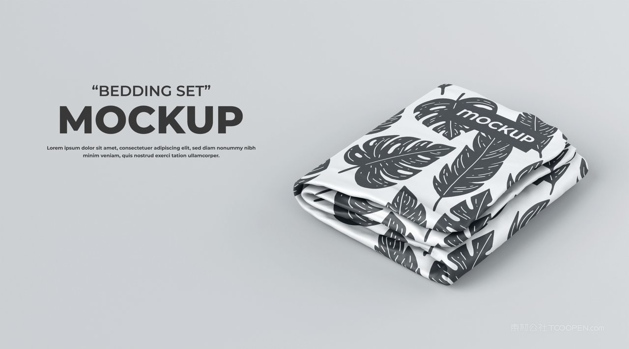 【2085期】被子床单被罩四件套贴图样机 (20)