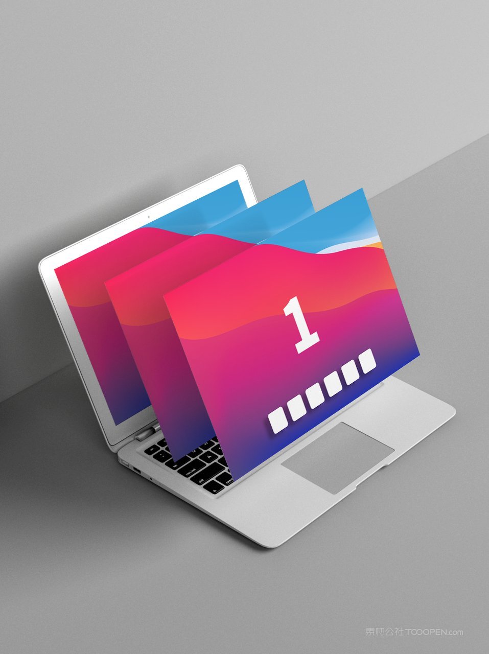 电脑笔记本显示屏桌面ui样机 (24)