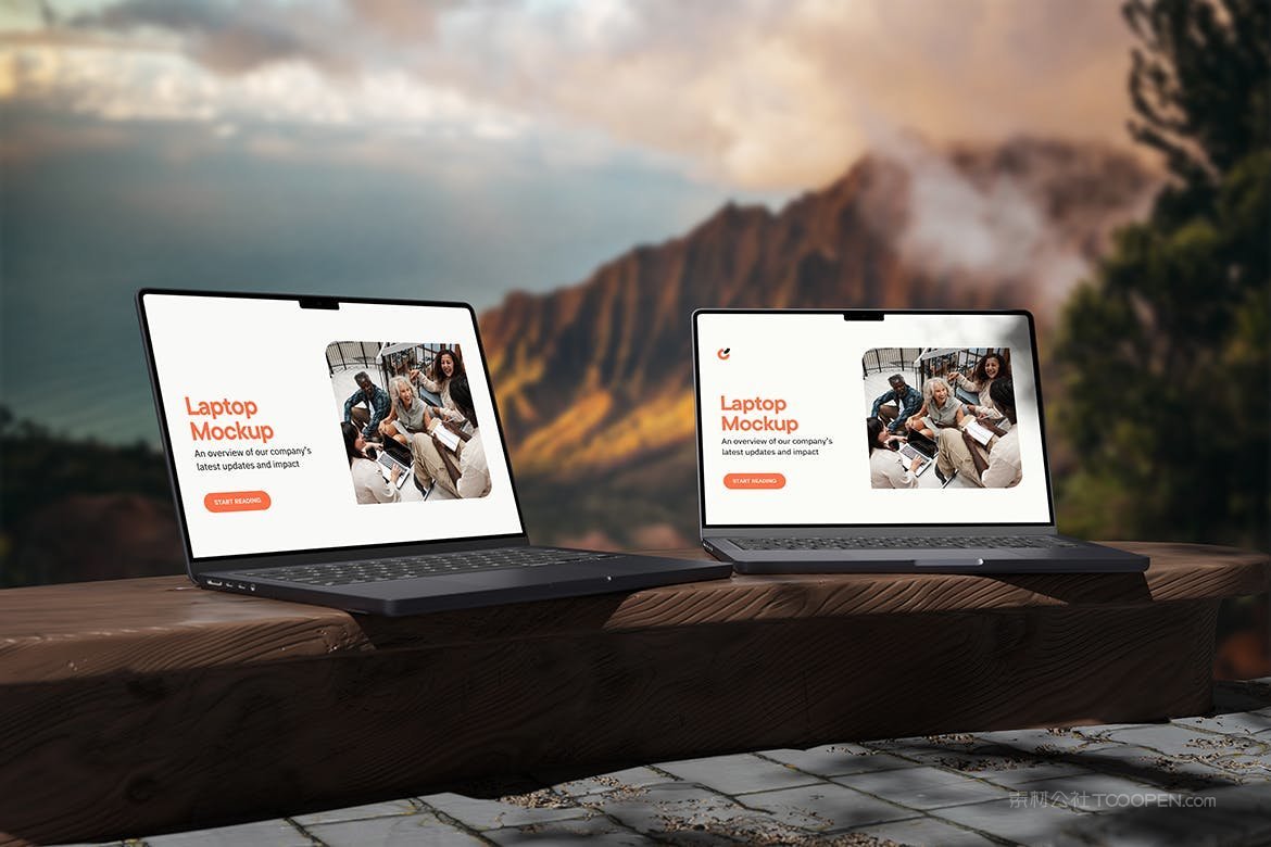 笔记本电脑样机