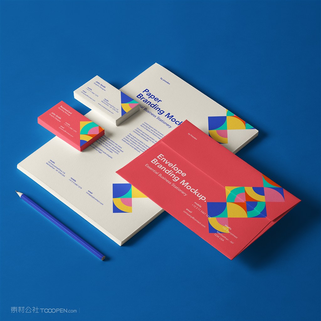 时尚vi贴图样机