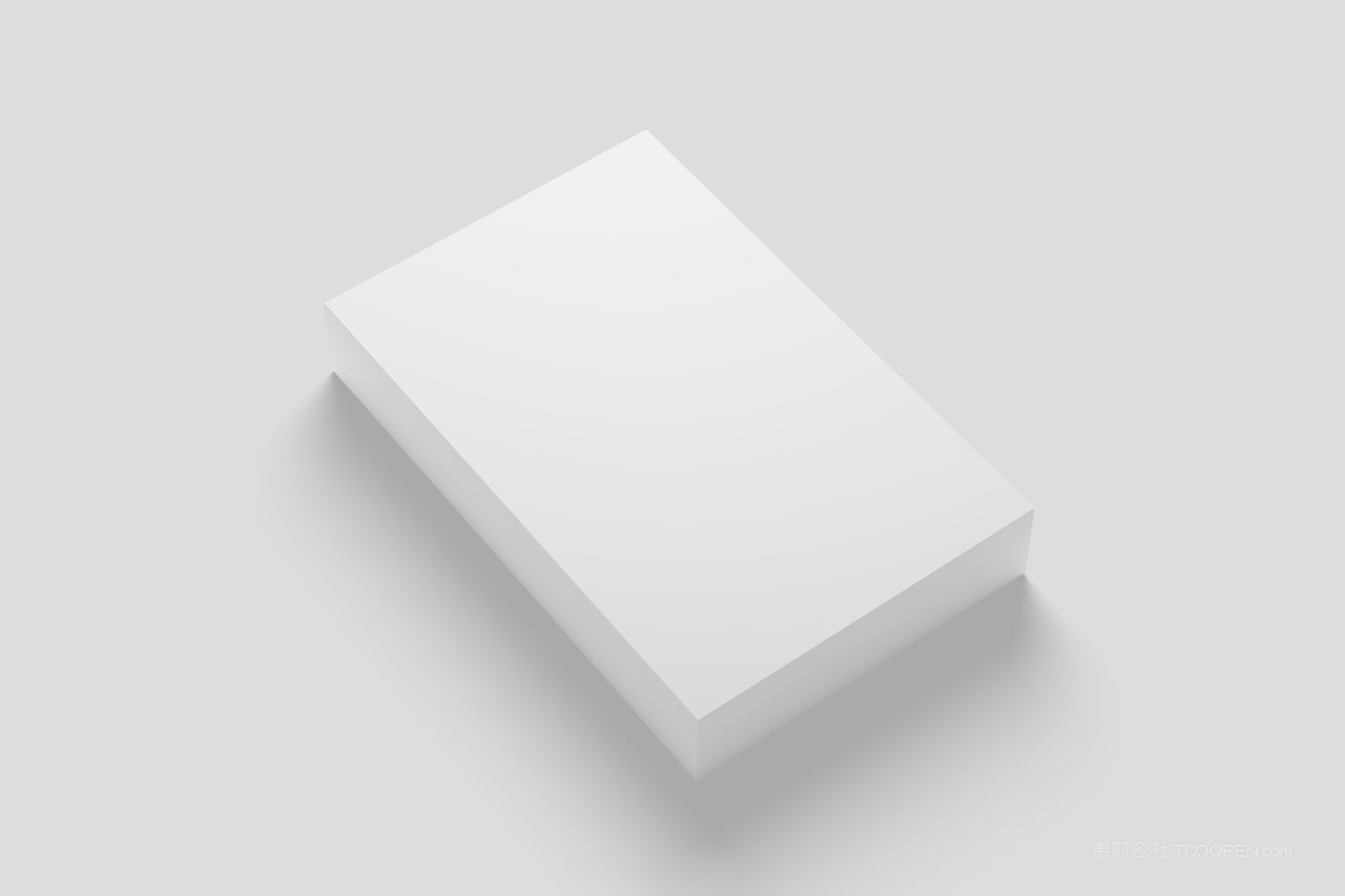 【1989期】矩形纸盒贴图样机 (6)