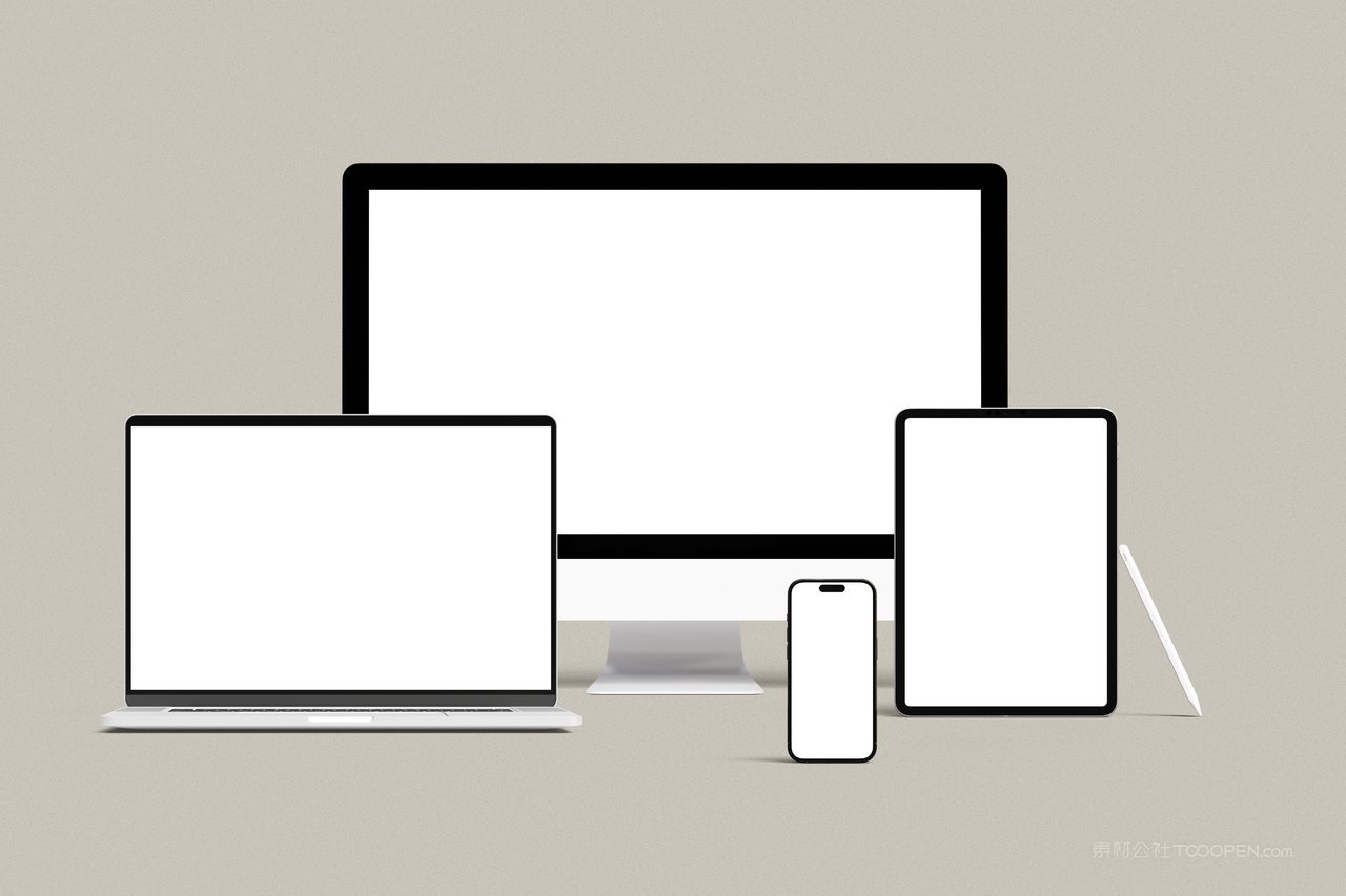 电脑平板场景样机