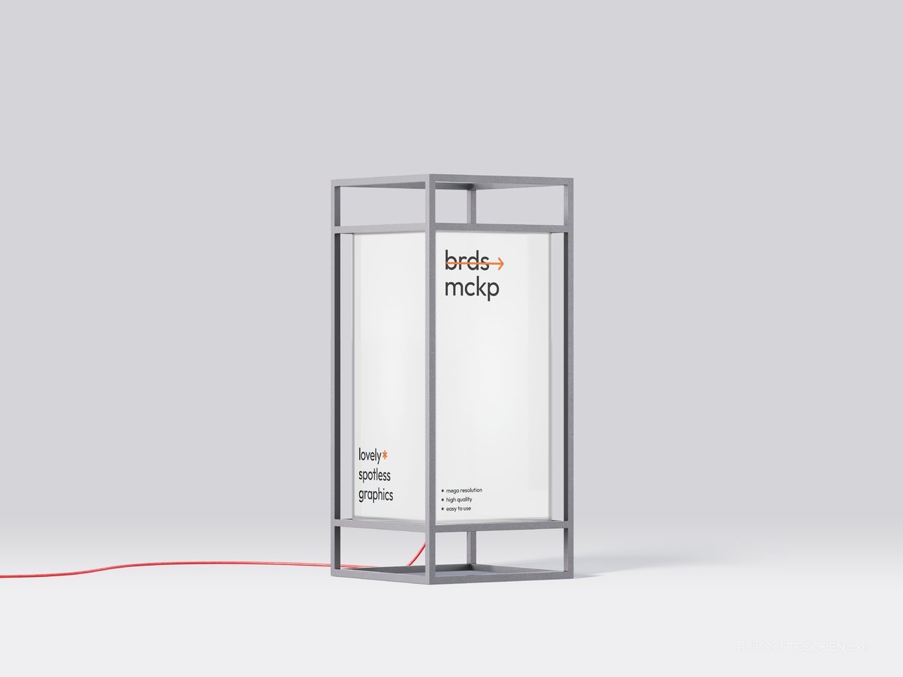 导视系统指示牌效果展示样机 (3)