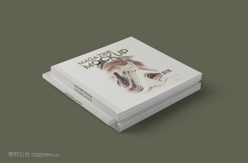 方形书籍装帧样机
