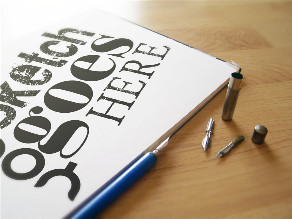 公司产品LOGO样机模板PSD