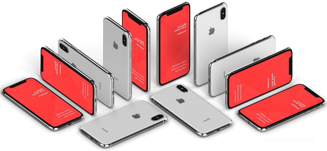 智能手机样机模板素材