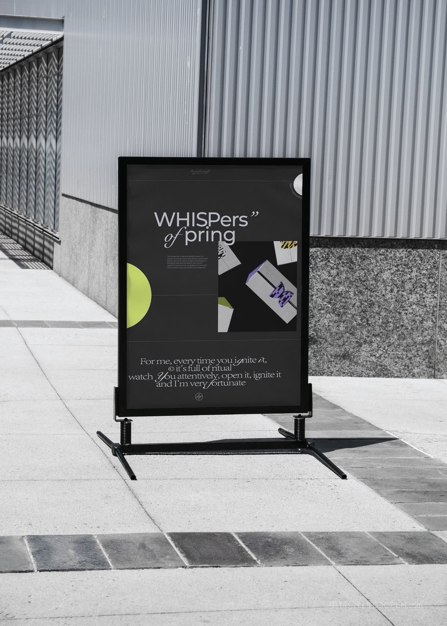 时尚文创展览艺术节音乐节展会活动品牌vi提案展示ps样机 (12)