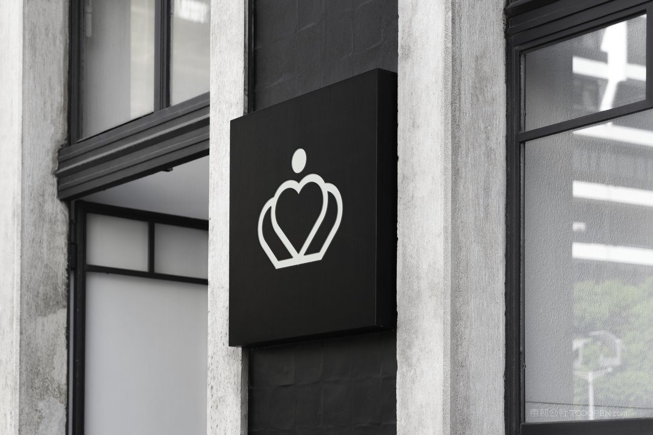 沿街实体店铺招牌门logo展示实景样机 (19)