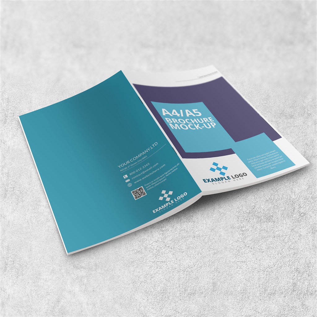 高档宣传画册样机模板