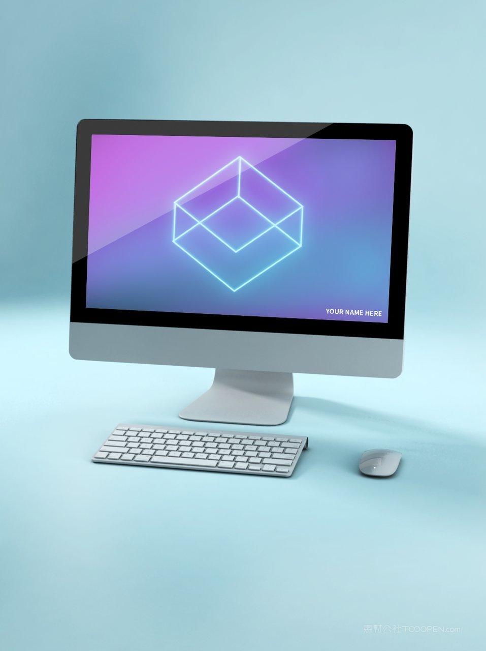 电脑一体机显示屏桌面ui样机 (4)