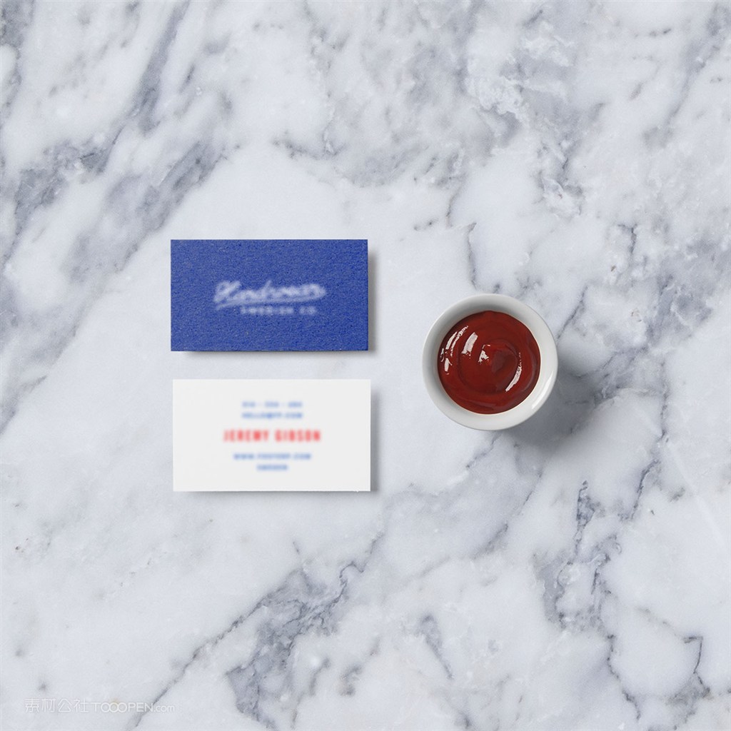 酒吧餐厅vi名片样机素材