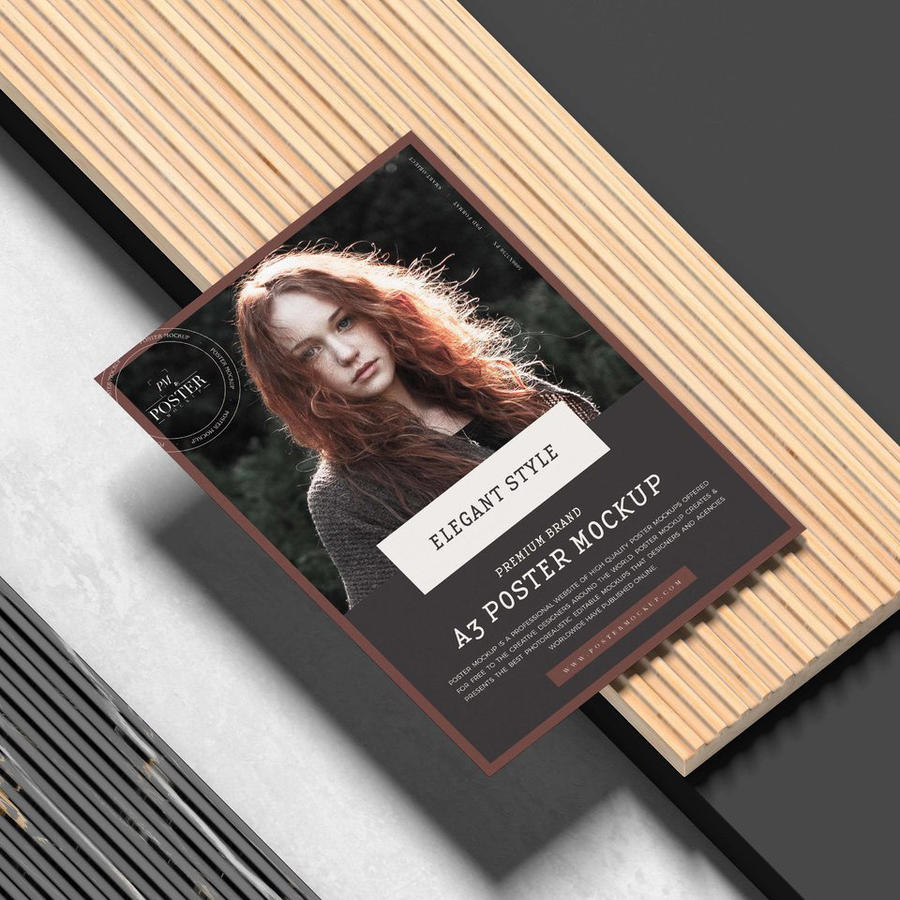 免费a3海报样机