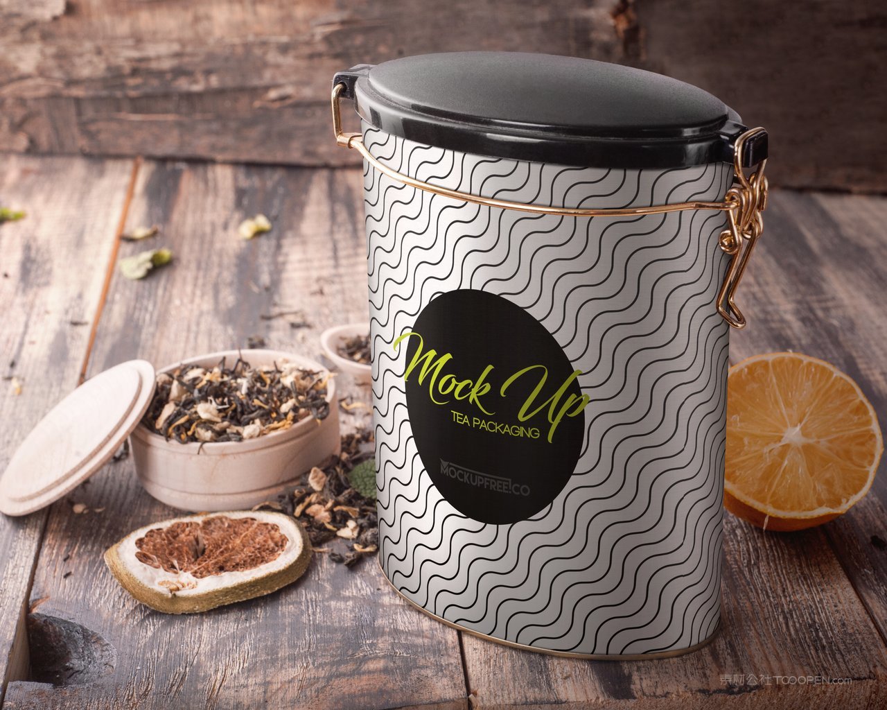 铁罐茶叶包装茶艺品牌vi包装样机 (9)