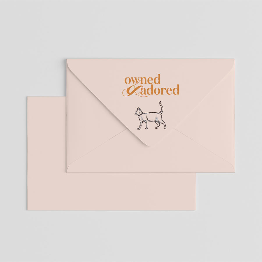 宠物店信封样机