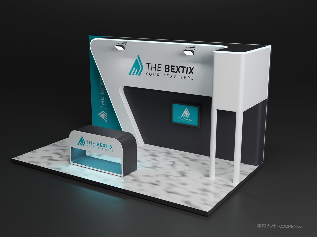 【2037期】展会展台设计样机 (10)