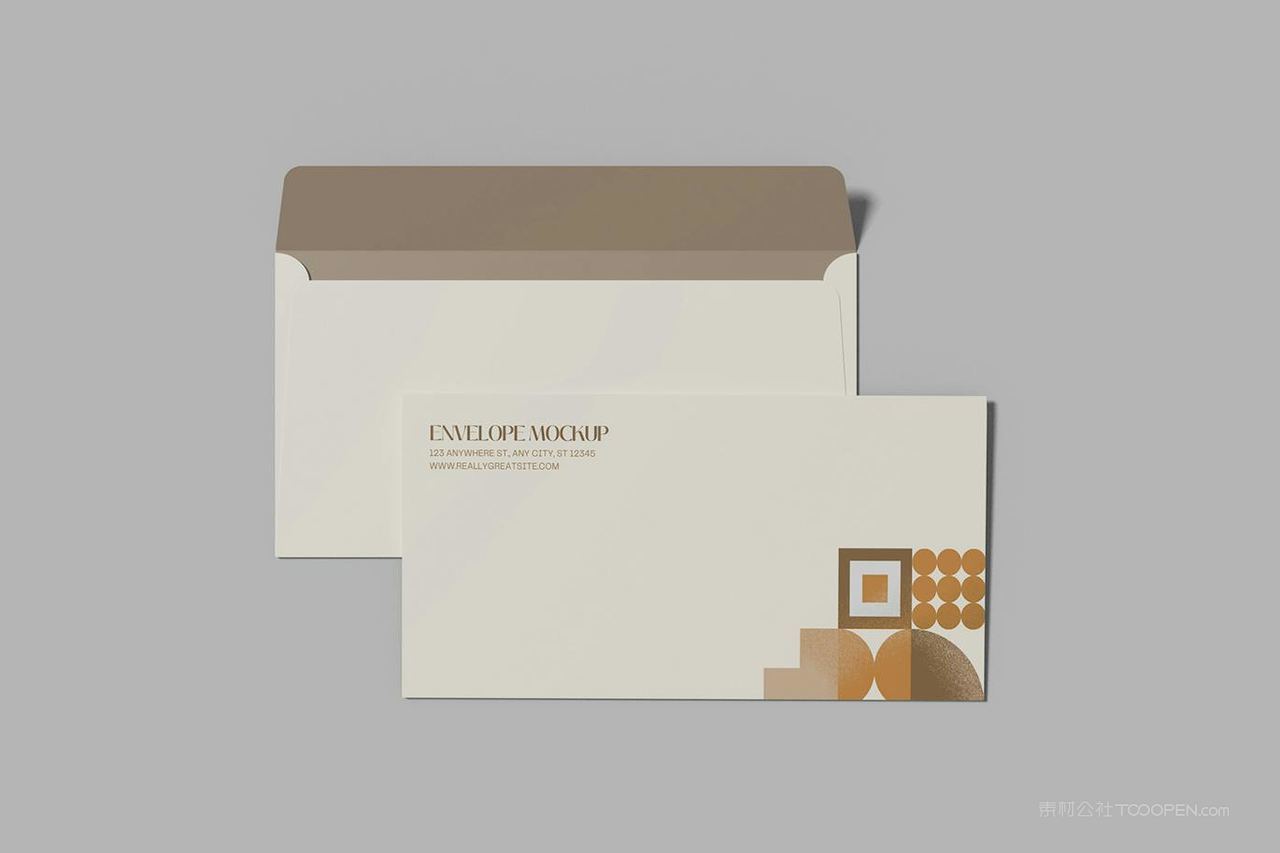 信封信纸vi样机