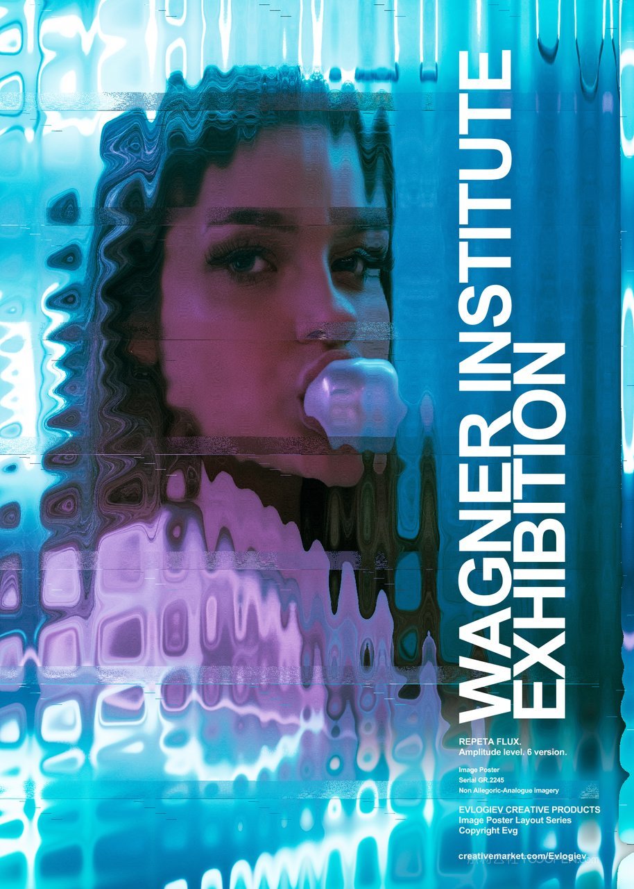 【1974期】poster潮流海报效果样机poster 20