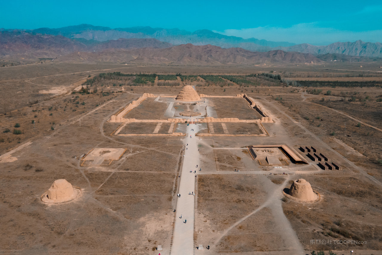 西夏王陵航拍