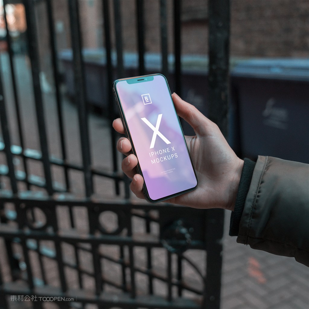 苹果x样机模板