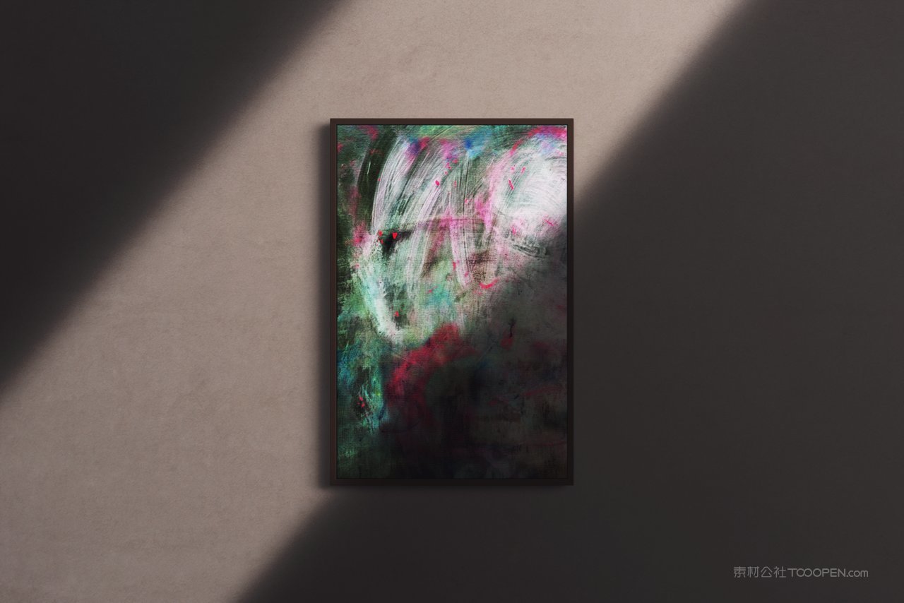 【2048期】客厅装饰画场景样机 (12)