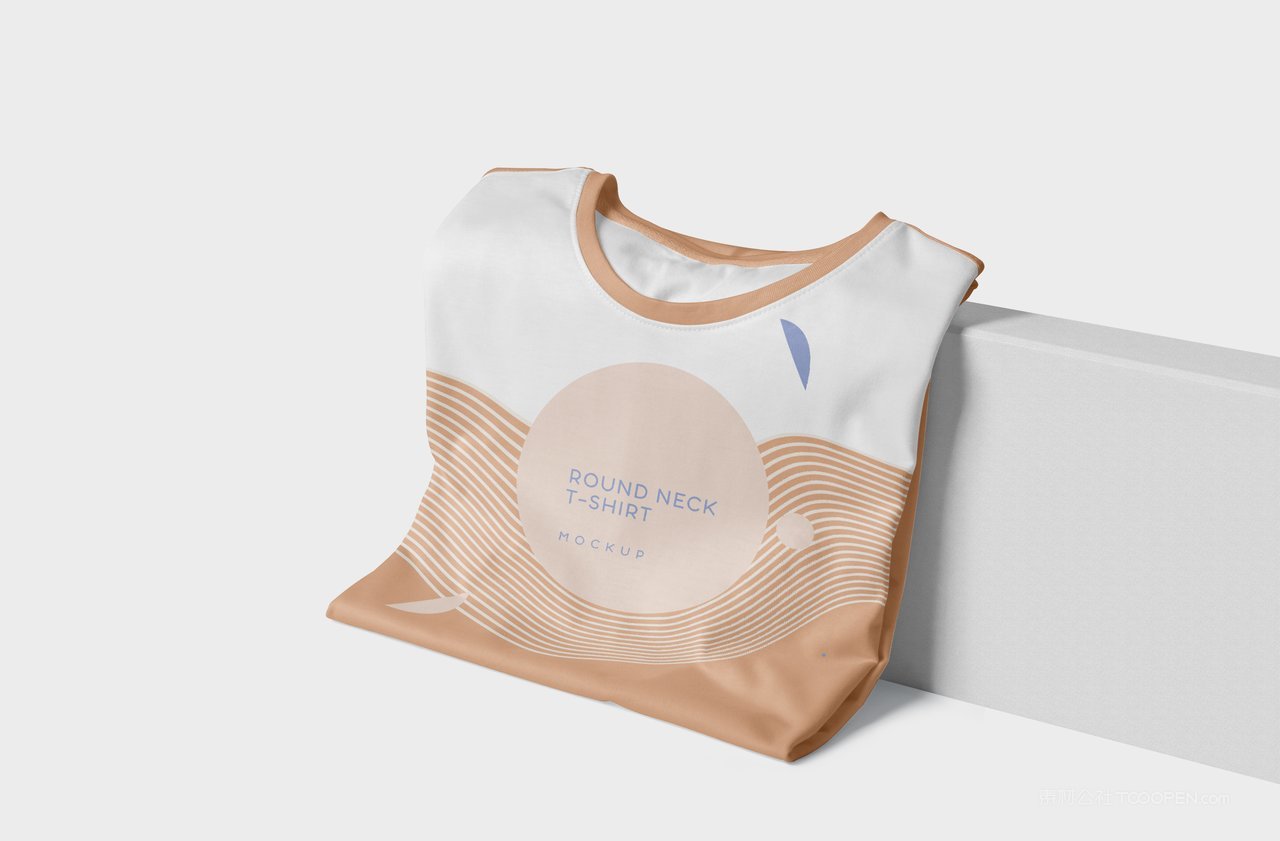 清新文创企业定制a工服t恤团建统一服饰vi形象样机 (9)