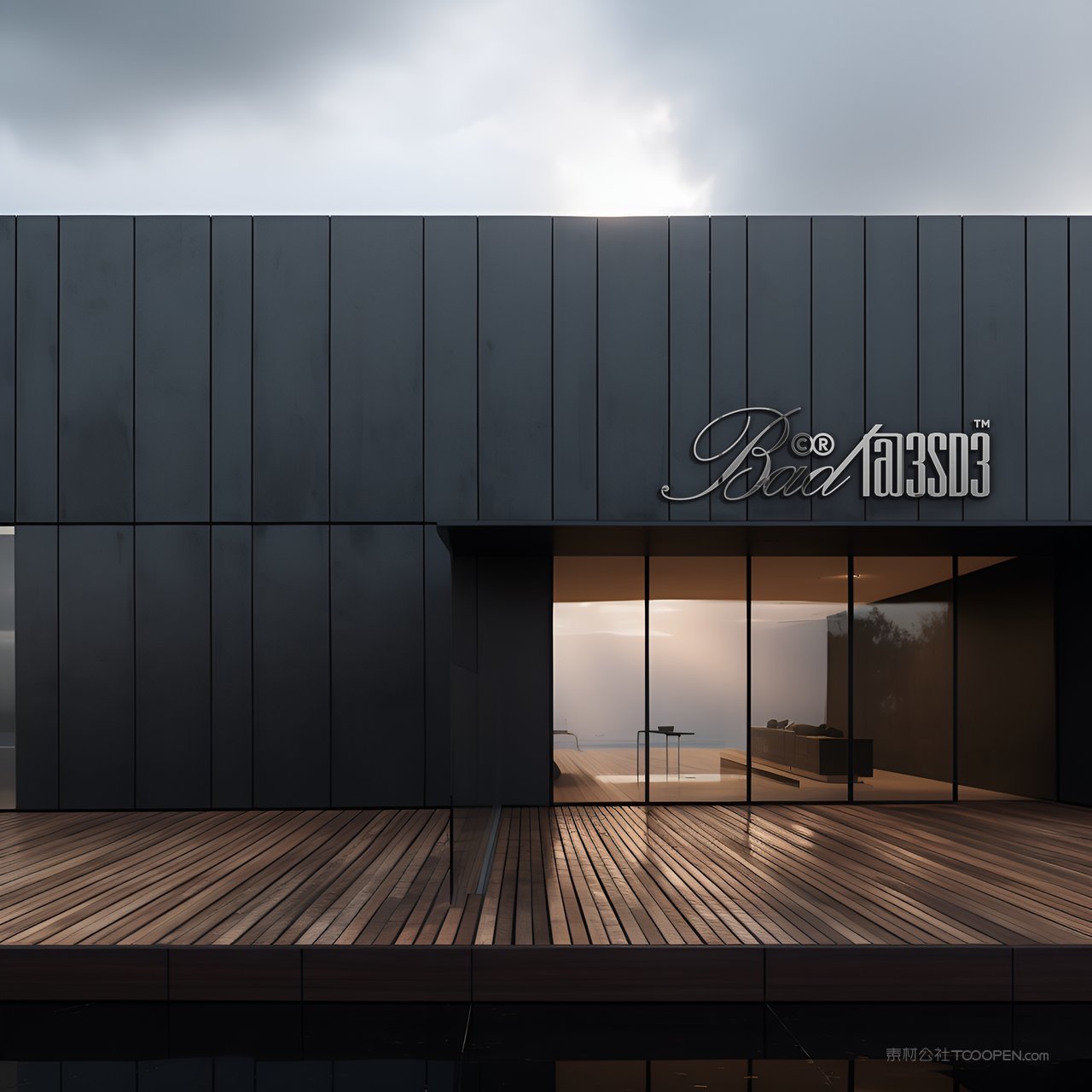 街头服装品牌vi模特卫衣t恤海报帽子海报吊牌ps贴图样机 (12)