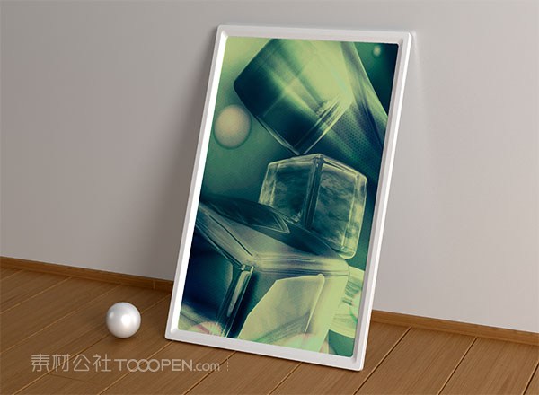 绘画画框样机模板