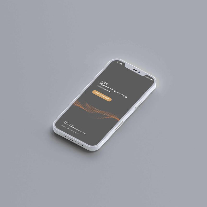 iphone12侧视图样机