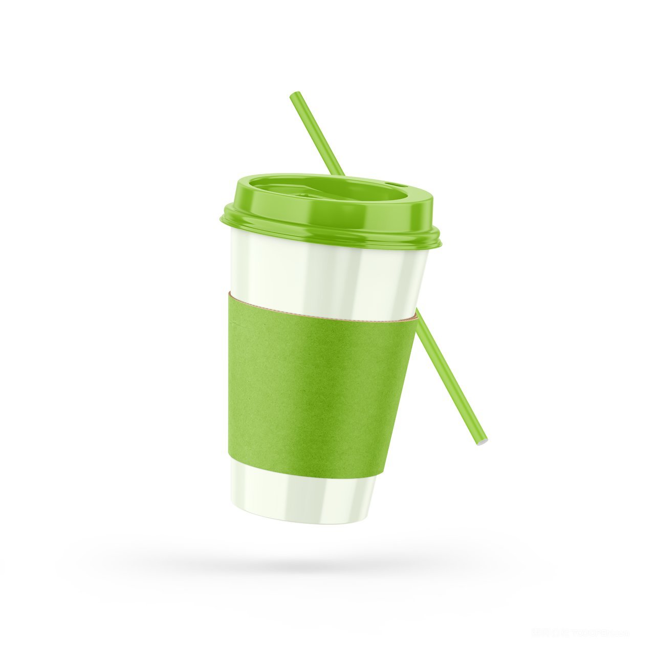 一杯奶茶咖啡饮料餐饮品牌vi包装样机