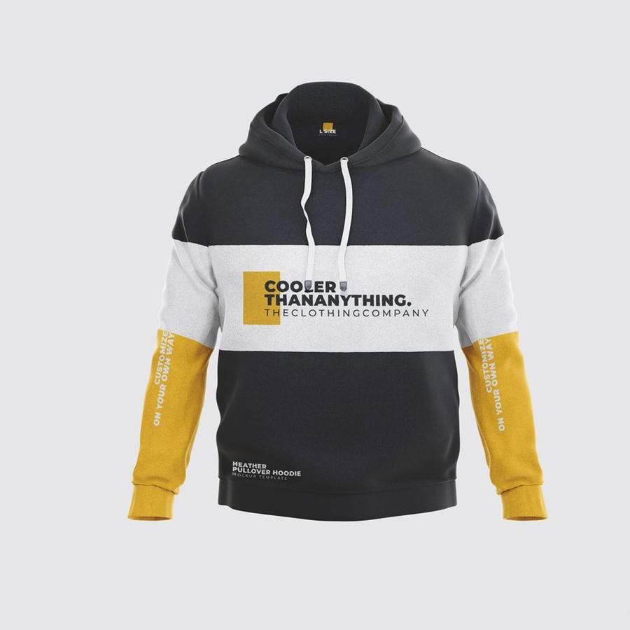 男士外套连帽衫样机