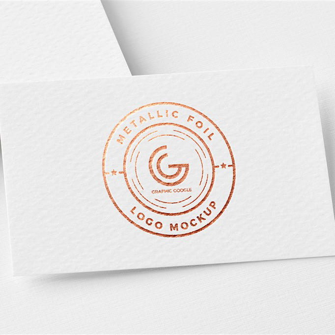 卡片上的LOGO样机