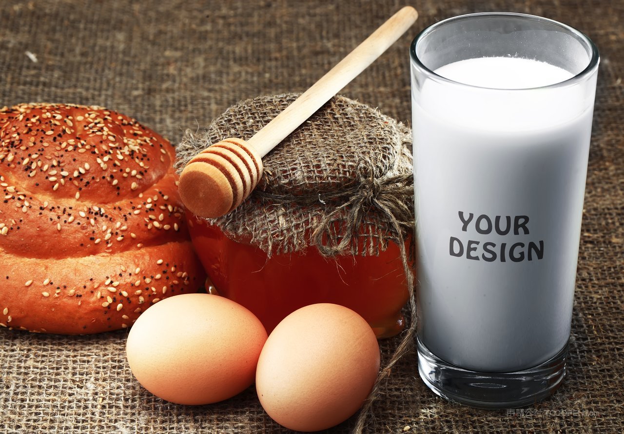 面包汉堡包西餐厅vi贴图模板 (2)